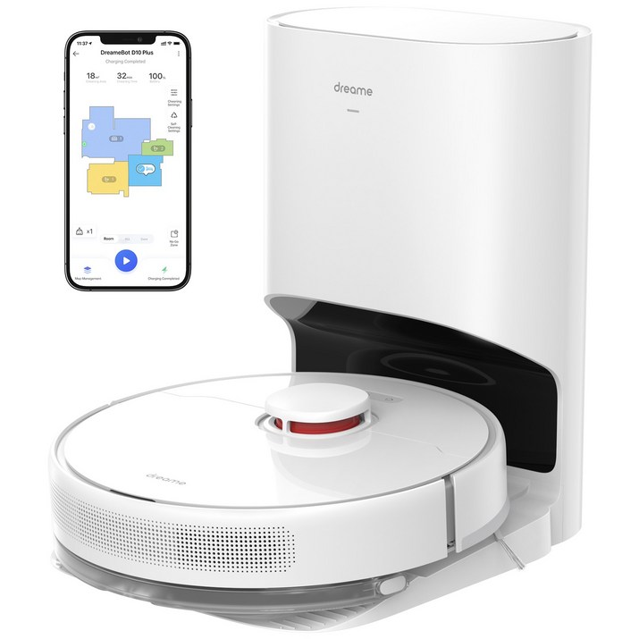 브랜드 직판 Dreame 드리미 로봇청소기 D10 PLUS D10 플러스 한국버전, RLS3D 브랜드 직판 Dreame 드리미 로봇청소기 D10 PLUS D10 플러스 한국버전, RLS3D