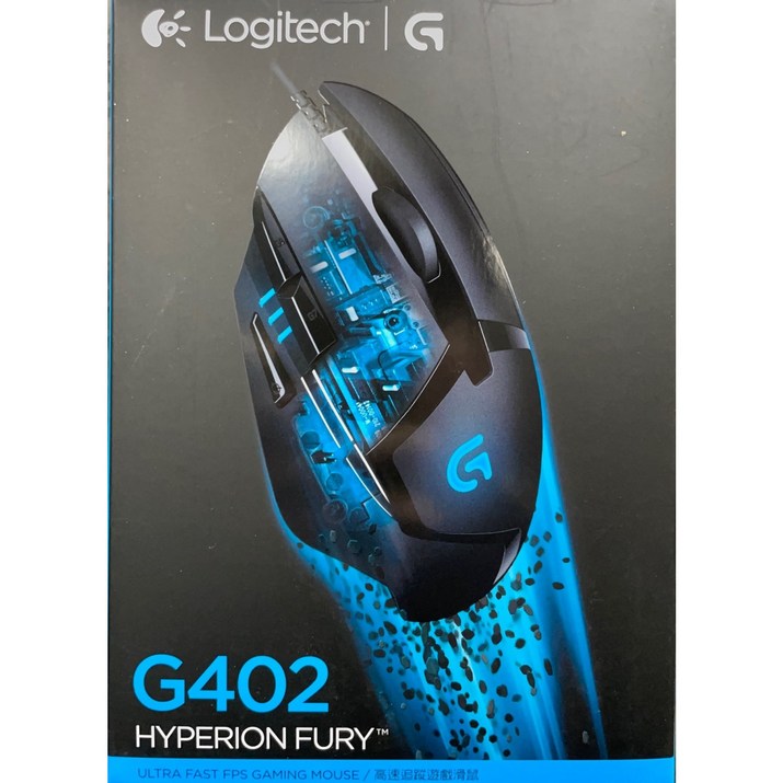 로지텍 Hyperion Fury 게이밍마우스 G402, 혼합 색상, G402 로지텍 Hyperion Fury 게이밍마우스 G402, 혼합 색상, G402