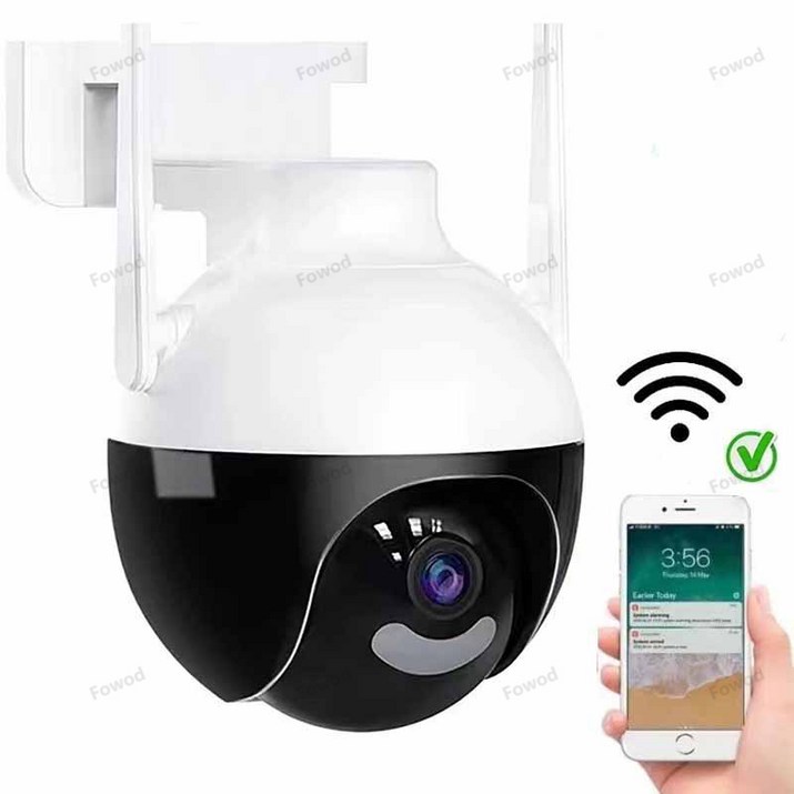 Fowod 무선 WiFi CCTV 고화질 카메라 실내외겸용