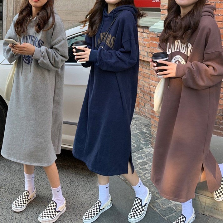 여성 기모 후드 원피스 URK202 ksh98018jl