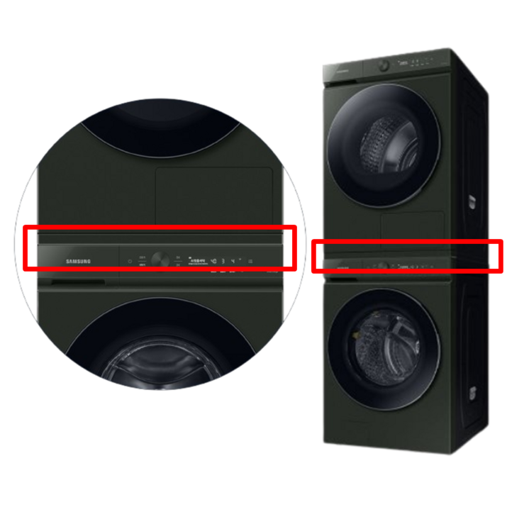 삼성 비스포크 그랑데 건조기 2단 설치 스테킹 키트 SKK-ALF 새틴 그린 DV17A9740CF DV19A9740CF DV20B9760CF WF24A9500 WF24B9600, 1개