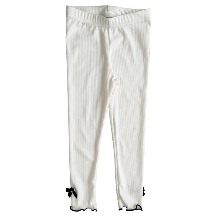 미니리본 골지레깅스