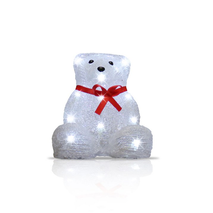 LED 곰인형 무드등 중 18cm