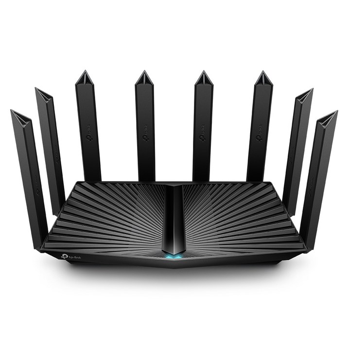 티피링크 AX6000 듀얼 밴드 8 스트림 2.5 Gbps 포트 WiFi 6 공유기, Archer AX80, 1개