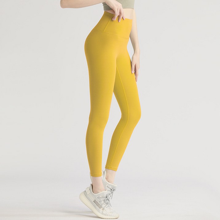 언헤브 여성용 딥 솔리드 요가 레깅스