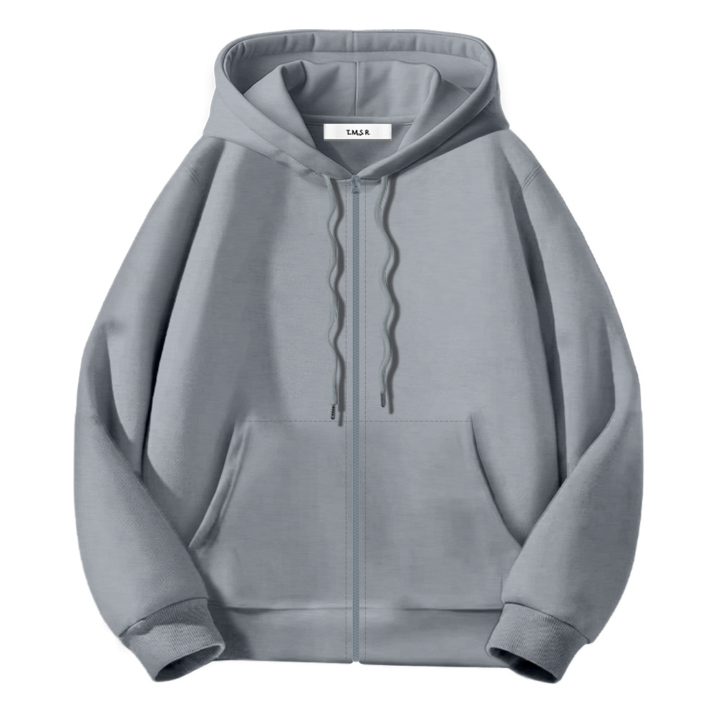 TST 스탠다드 무지 후드집업