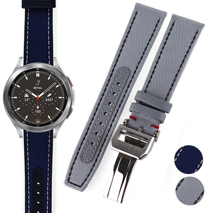 갤럭시워치4클래식46mm 모직밴드 롱디버클 스트랩 호환줄
