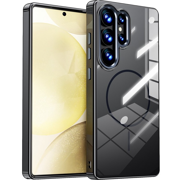 갤럭시 초강자력 맥세이프 고광택 마그네틱 휴대폰 케이스