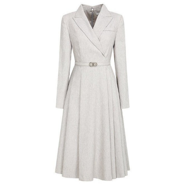 [국내백화점] JJ지고트 원피스 와이드한핏 루즈한스타일 박시핏디자인 내추럴룩