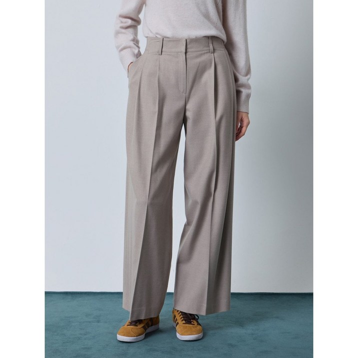 CC콜렉트 씨씨콜렉트 허리 디테일 와이드 팬츠C244MSA037 626821