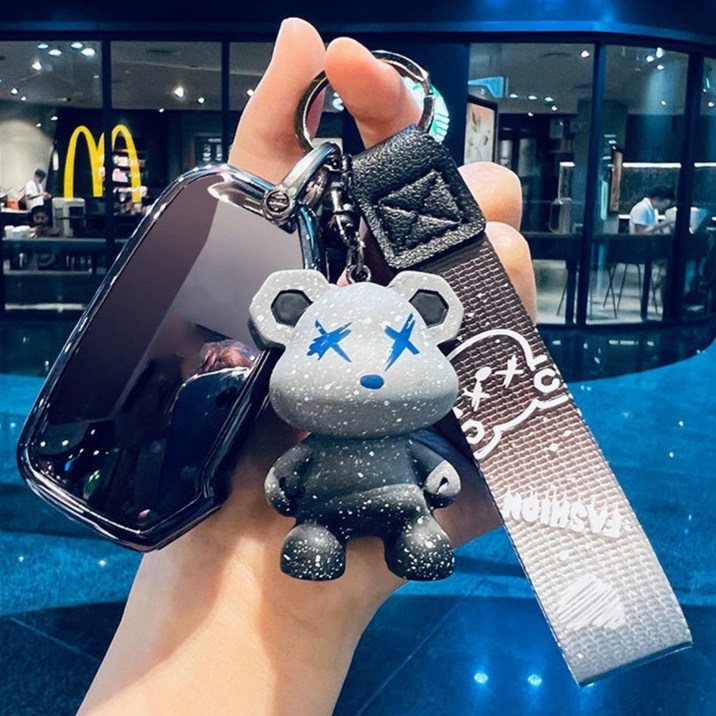 더빌리언 기아 자동차 프리미엄 스마트 차키케이스 K3 K5 K7 K8 레이 스포티지 셀토스 쏘렌토 모하비 카니발 TPU 차량용 키홀더 키링