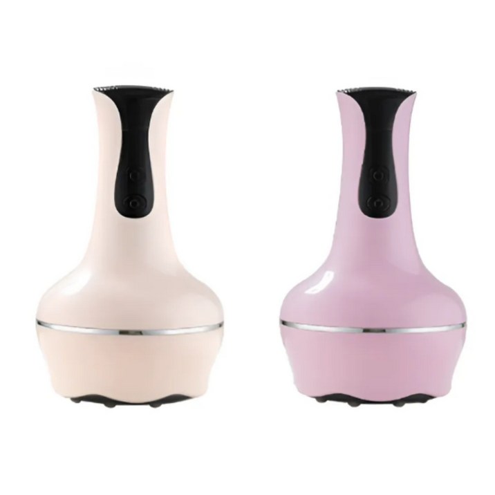 초이세 온열 흡착 진공 괄사 마사지기, 핑크