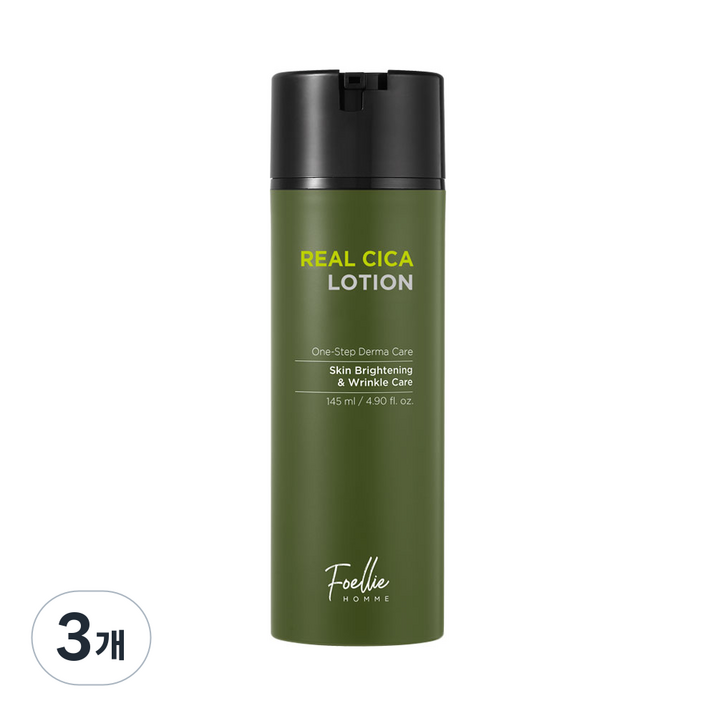 여드름/진정 포엘리에 옴므 시카 민감성피부 남자 로션 145ml x1개, 145ml, 3개