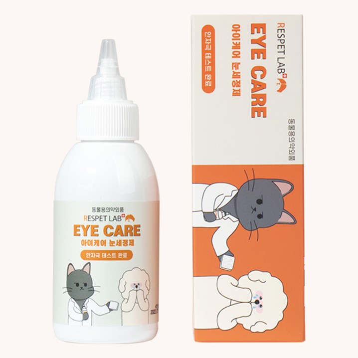 리스펫 반려동물 아이케어 저자극 눈세정제 리스펫 반려동물 아이케어 저자극 눈세정제
