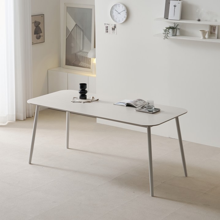 보니애가구 나탈리 포세린 세라믹 식탁 1800 46인용 방문설치