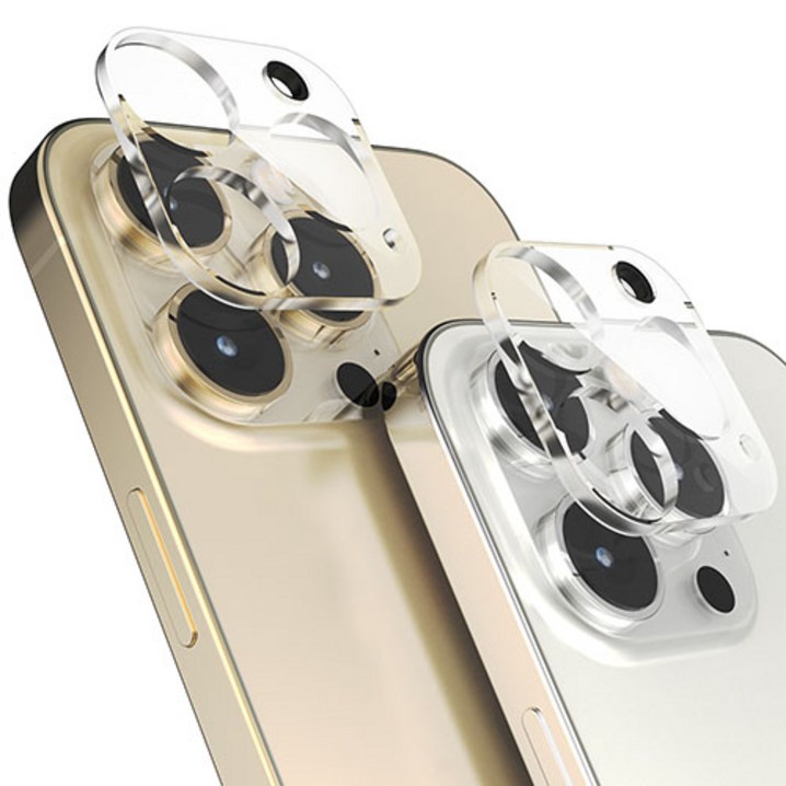 신지모루 후면 카메라렌즈 강화유리 액정보호필름 2p, 1세트