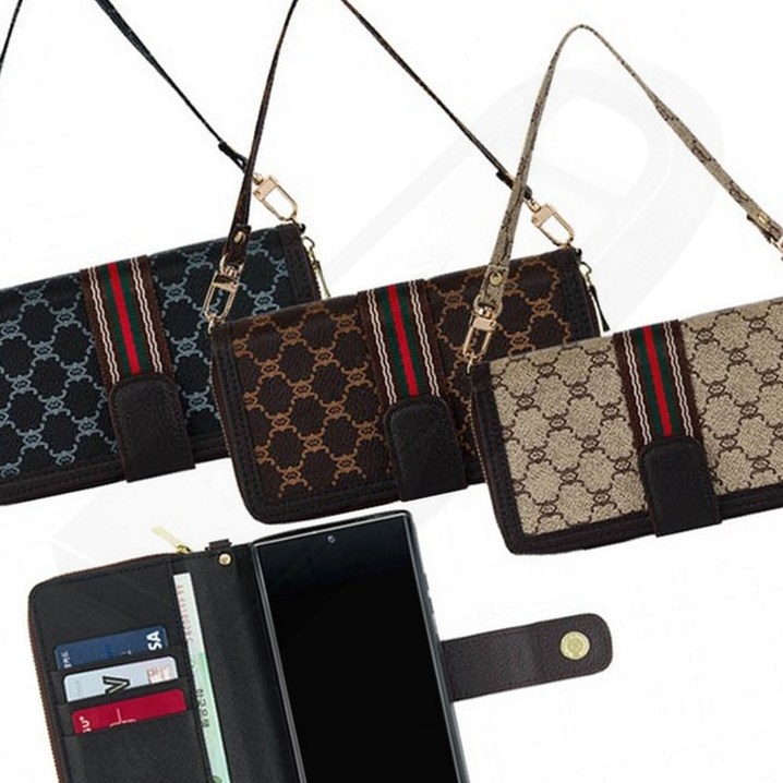 지갑형 폰케이스 카드 수납 지퍼 다이어리 스마트폰 보호