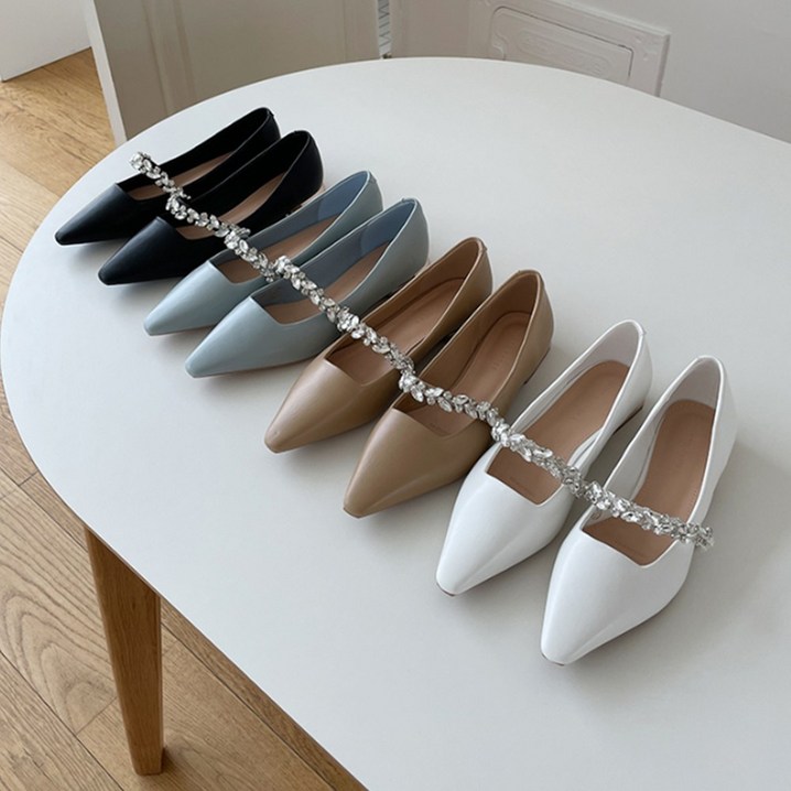 더 글로리 멋지다 연진아 보석 로퍼 단화 구두