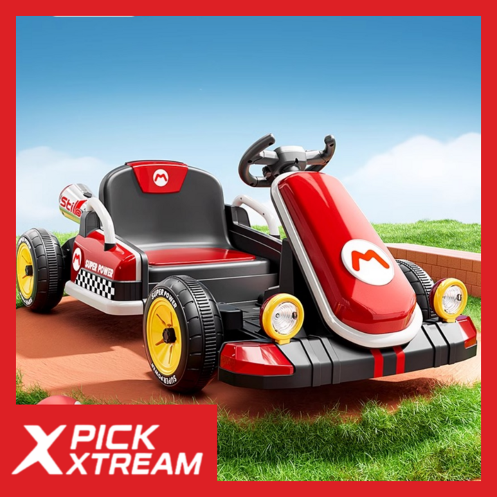 픽스트림PICKXTREAM 리모컨 씽씽 고카트 1인용 전동차 리모콘 소형 카트 전동 루지 드리프트 성인 접이식카트 경주 야외용 공원 레이싱카