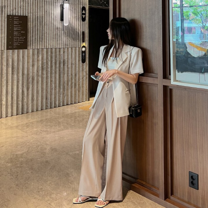 메이빈스케미 와이드 슬랙스 메이빈스케미 와이드 슬랙스