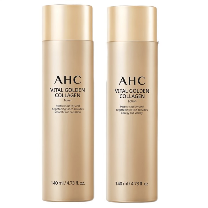 AHC 바이탈 골든 콜라겐 토너 140mL 로션 140mL