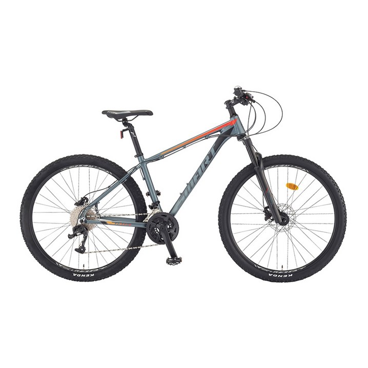 스마트자전거 테트라 5XX MTB 2024년 69.9cm27.5인치 30단 유압식디스크브레이크 입문용 미조립, 1개, 180cm, L사이즈 그레이