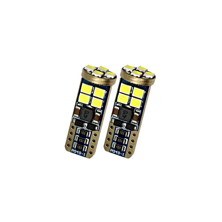 합법 차량용 LED번호판등 12V T10 5W LG  W5W 정기검사가능