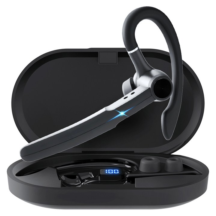 블라우풍트 AI ENC 노이즈캔슬링 고음질 통화 귀걸이형 블루투스이어셋