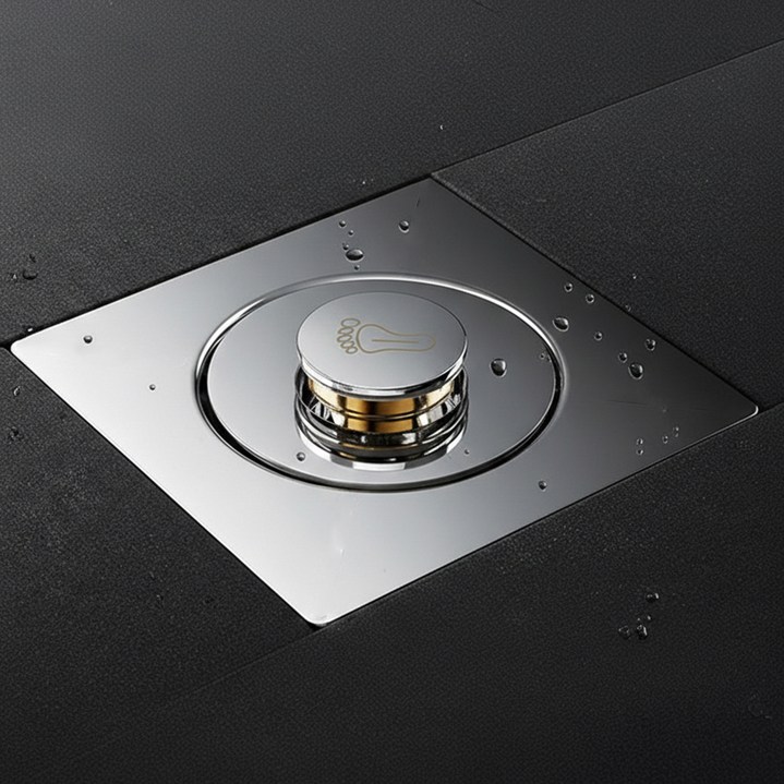 모바이브 욕실용 원터치 개폐형 냄새차단 욕실 하수구 트랩