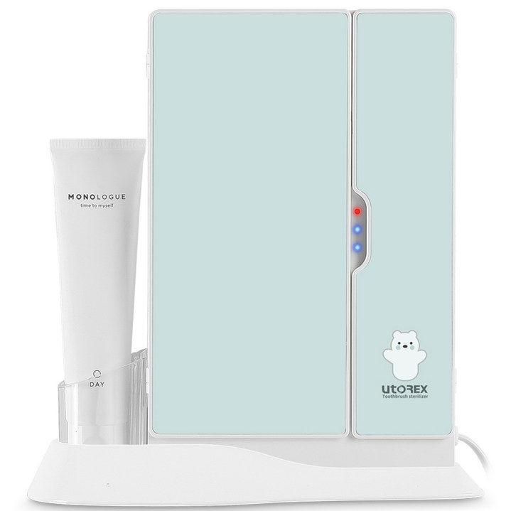 유토렉스 폴라곰 칫솔살균기 UTC-9250W, 아쿠아민트, UTC-9250W