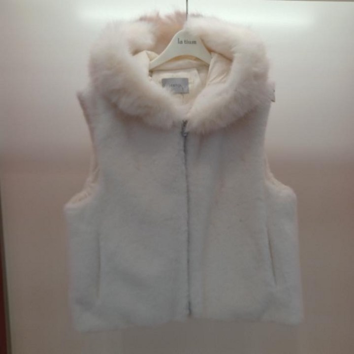 라티움 Destijl 프리미엄 페이크퍼 밍크 집업 후드조끼 베스트 D2554vt01I (42571997) 462074