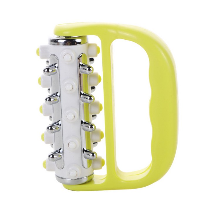 휴대용 롤러 다리 마사지기 - 전신, 어깨, 목, 척추, 허리, 등 부위의 지방 분해 및 경락 소통, 근육 이완 효과 마사지기, 1개