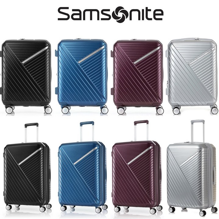 쌤소나이트 캐리어 2종세트 기내용+화물용/20인치+28인치/TSA/확장/경량