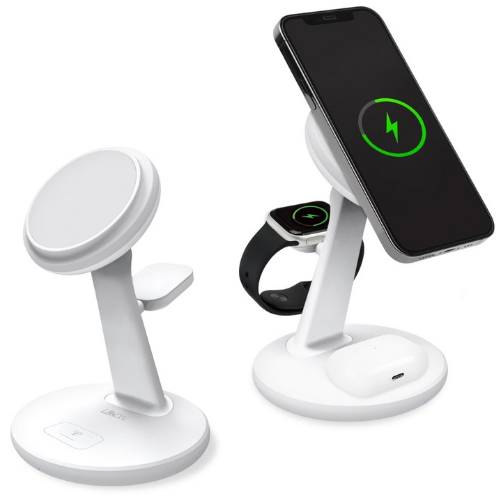 맥세이프 3in1 고속 무선충전기 아이폰 갤럭시 애플워치 에어팟 호환 멀티충전기