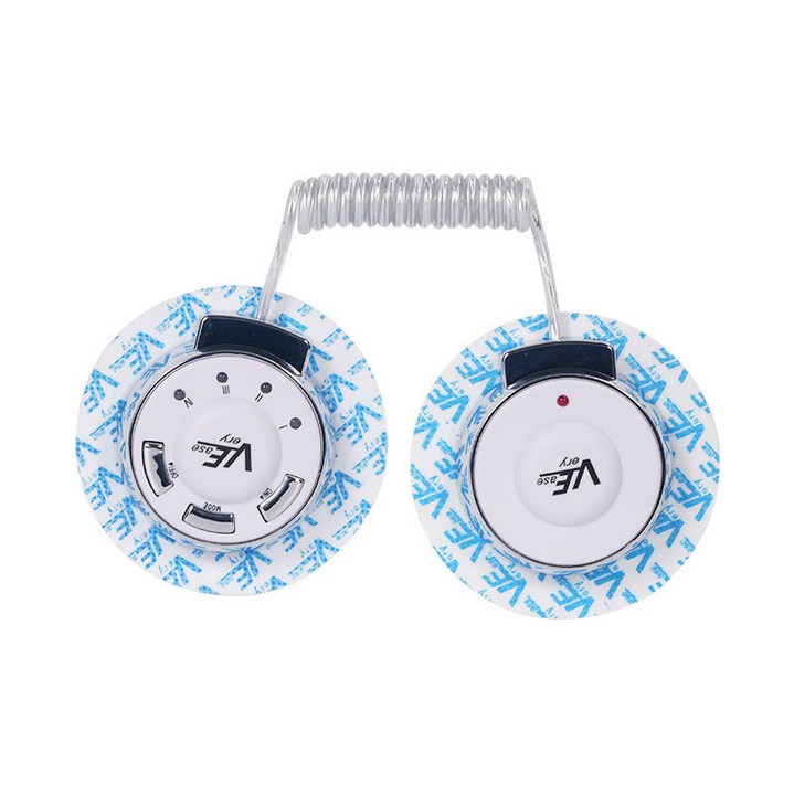 Izeriel 다이어트 마사지기 전신 관리 마사지 기기 자동 지방 분해 슬리밍 패치 휴대용 복부 탄력 마사지기 가정용 다이어트 보조기구, 실버