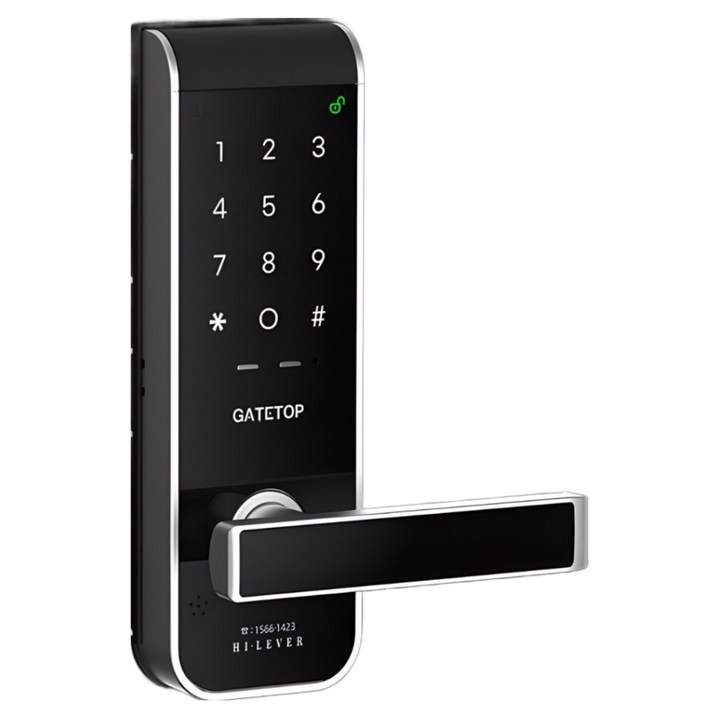 게이트탑 무타공 도어락 K8N 번호전용, 고객직접설치