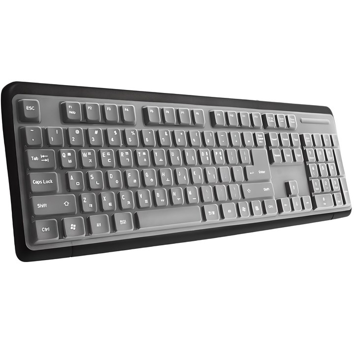 맥스틸 USB 유선 일반형 키보드 키스킨 세트 맥스틸 USB 유선 일반형 키보드 키스킨 세트