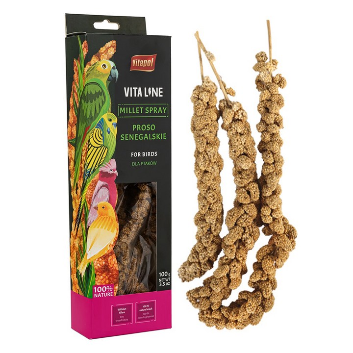 비타폴 밀렛 모든 앵무새 zvp2000