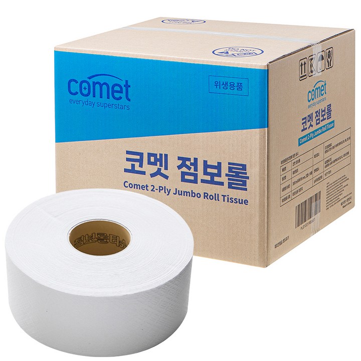 코멧 2겹 점보롤 300m, 16롤, 1개 코멧 2겹 점보롤 300m, 16롤, 1개