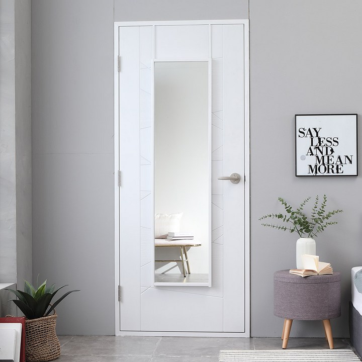 데코퍼니쳐 심플리 문걸이 전신거울 400 x 1500 mm