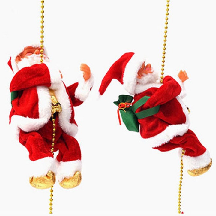 줄타는산타인형 줄타는 산타 크리스마스트리장식 산타인형 크리스마스소품