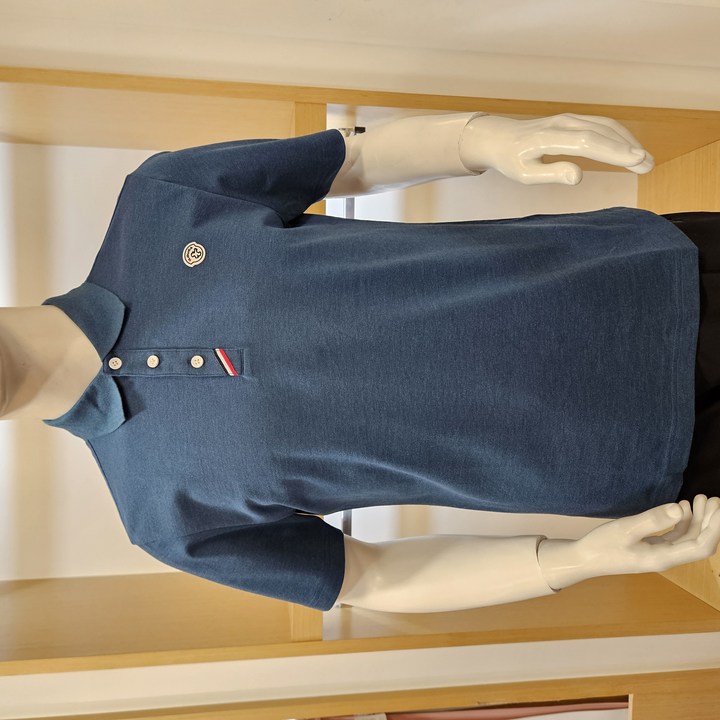 루이까스텔 남성 봄여름 기본 면혼방 PK반팔 카라 티셔츠 뉴코아인천점