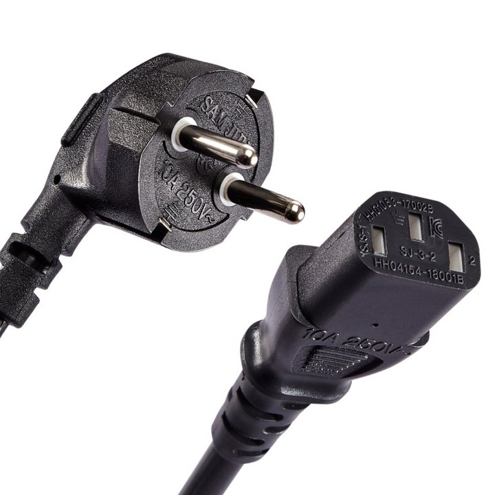 삼정 국산 AC 전원케이블 파워코드, 1m, 1개 삼정 국산 AC 전원케이블 파워코드, 1m, 1개