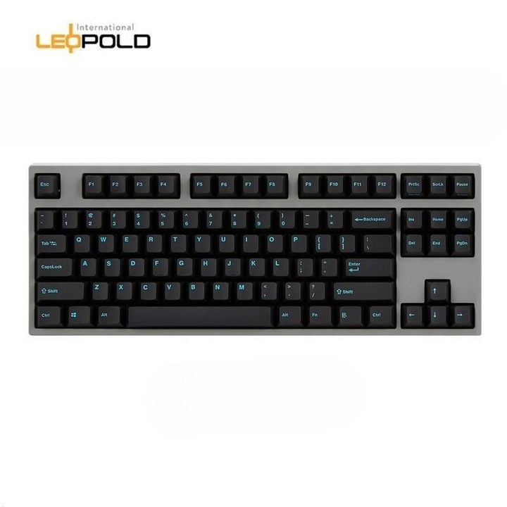 레오폴드 leopold FC750R 87키 기계식 키보드 블루투스 게임 그레이 저소음 적축
