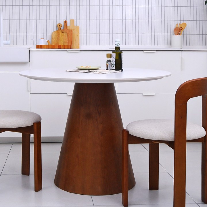 피코 라운드 포세린 세라믹 인테리어 원형 테이블 800