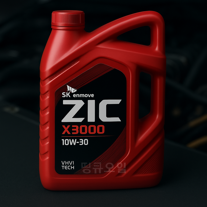 SK 지크 X3000 10w30 6L 엔진오일 6리터 디젤