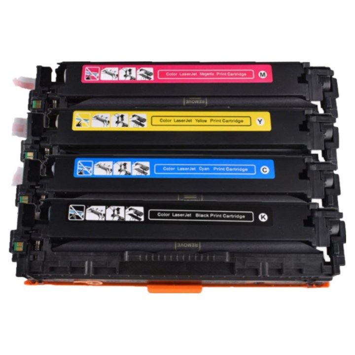 HP W2110A W2110X HP206A M255DW M255NW M282CDW M282NW M283CDW M283FDN M283FDW 호환 재생토너, 1개, 4색1세트