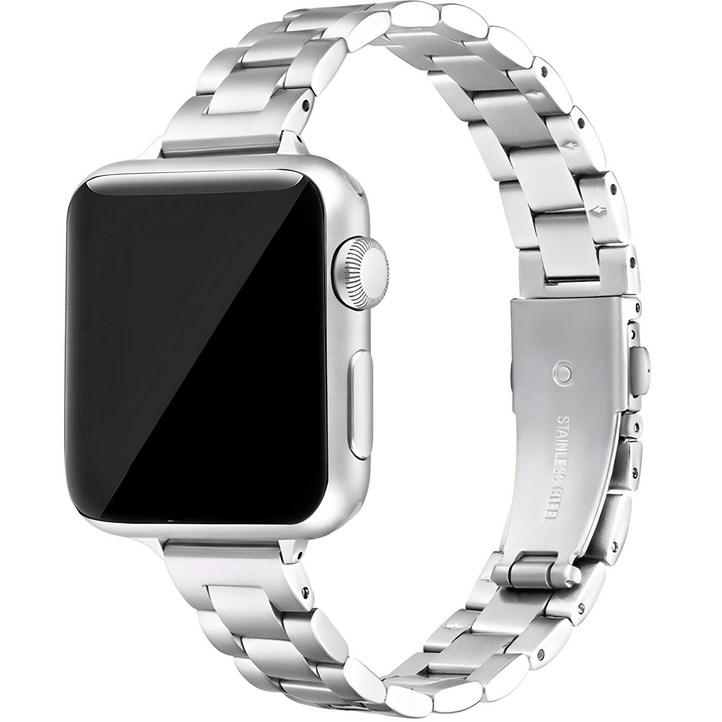 이츠라이프 애플워치 호환가능 여성용 슬림 메탈 스트랩 밴드 384041mm