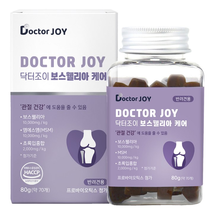 닥터조이 강아지 케어 영양제