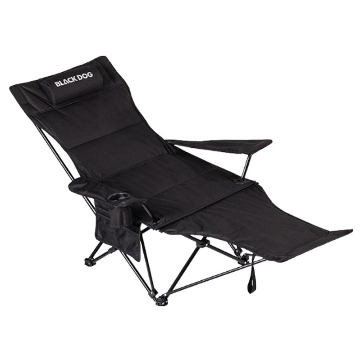 BLACKDOG 휴대용 각도조절 캠핑 침대의자 BD104
